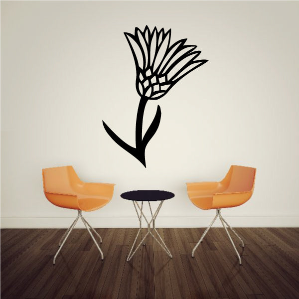 Image of Stemmed Flower Decals