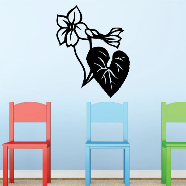 Image of Stemmed Flower Decals