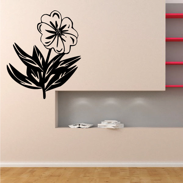 Image of Stemmed Flower Decals