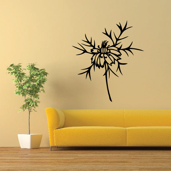 Image of Stemmed Flower Decals