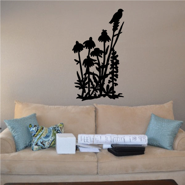 Image of Stemmed Flower Decals