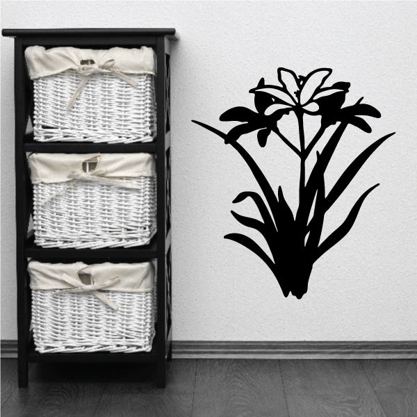 Image of Stemmed Flower Decals