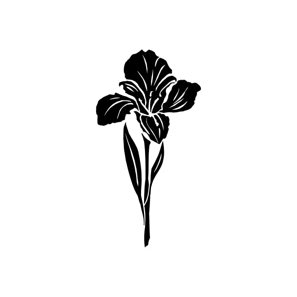 Image of Stemmed Flower Decals