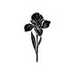 Image of Stemmed Flower Decals