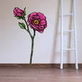 Image of Stemmed Flower Stickers