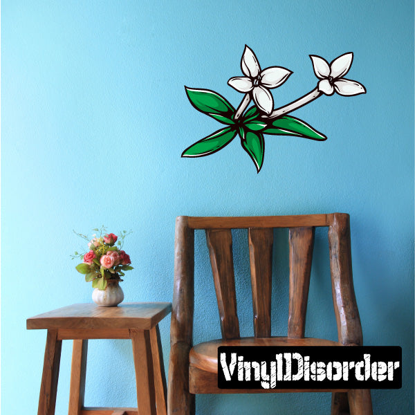 Image of Stemmed Flower Stickers