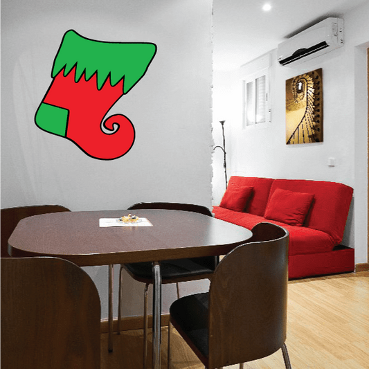 Image of Stocking Decal - Vinyl Decal - Car Decal - Vdcolor016