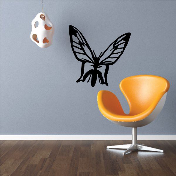 Image of Stocky Wing Butterfly Decal