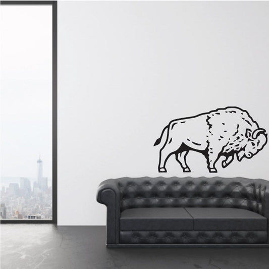 Image of Stomping Bison Decal