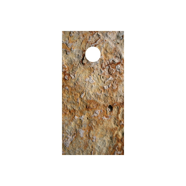 Image of Stone Cornhole Board Wraps