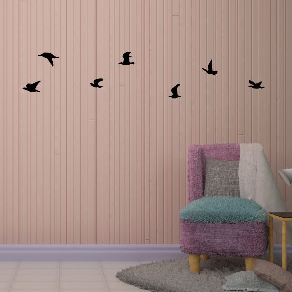 Image of Streamline Flock Bird Decal