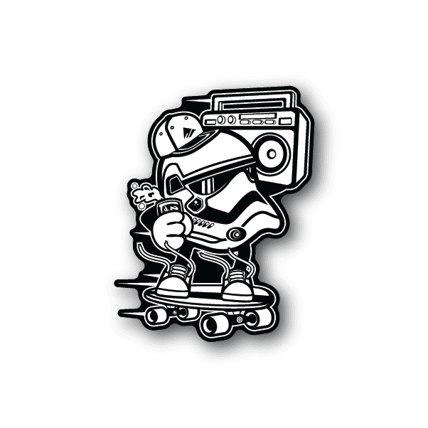 Image of Street Trooper Sticker