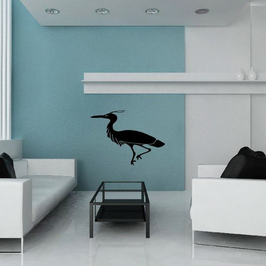 Image of Striding Egret Decal