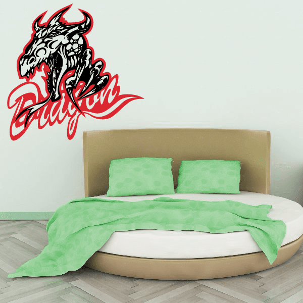 Image of Striking Dragons Decal