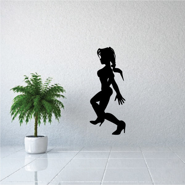 Image of Stripper Doll Silhouette Decals