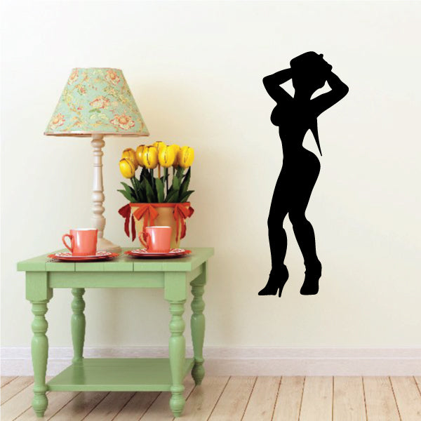 Image of Stripper Doll Silhouette Decals