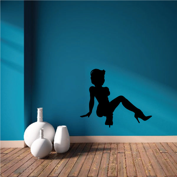 Image of Stripper Doll Silhouette Decals