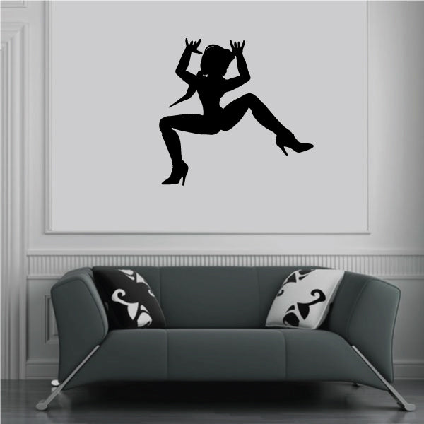 Image of Stripper Doll Silhouette Decals