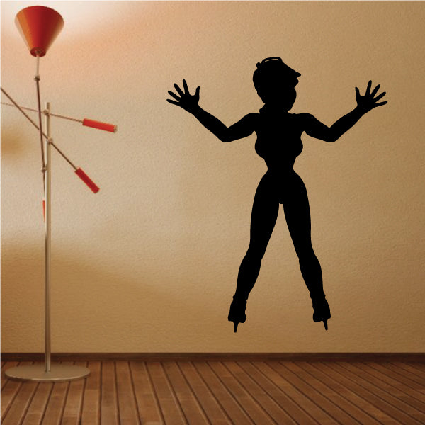 Image of Stripper Doll Silhouette Decals