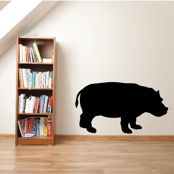 Image of Strolling Hippo Decal