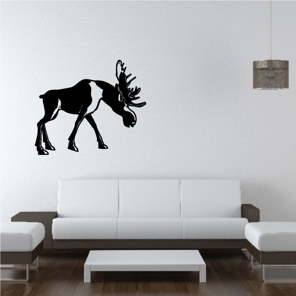 Image of Strolling Moose Decal