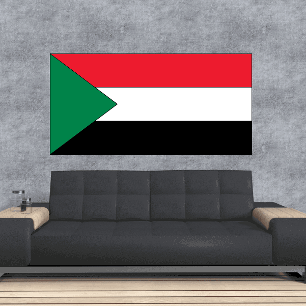 Image of Sudan Flag Sticker