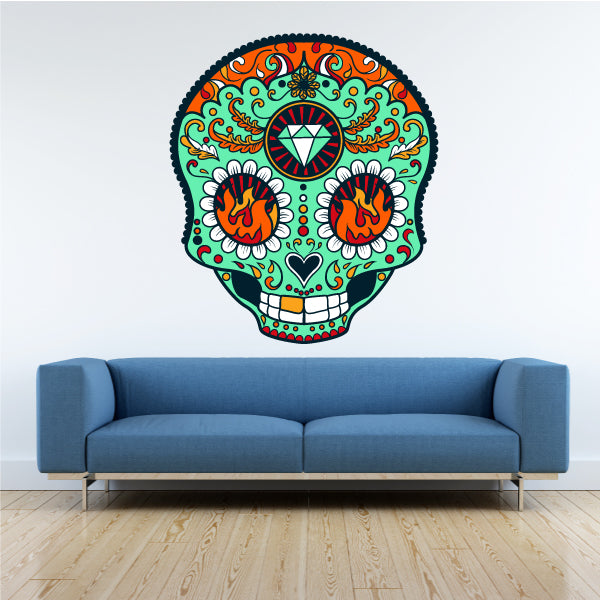 Image of Sugar Skull Stickers