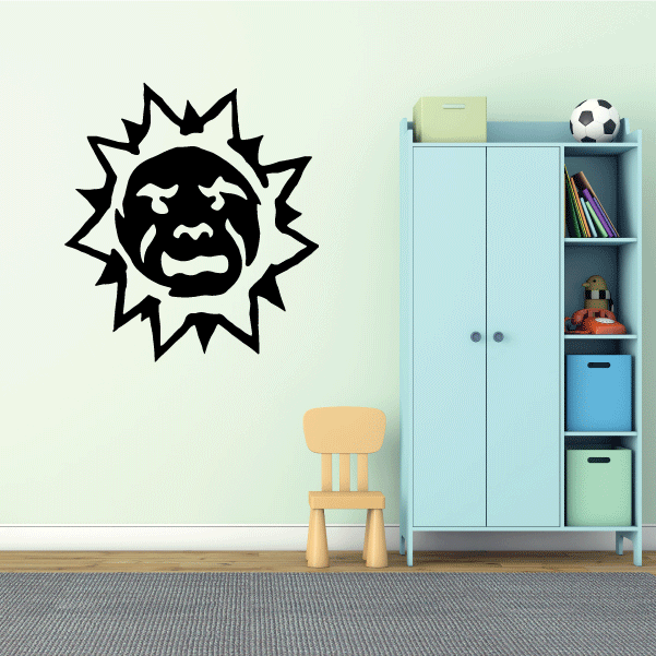 Image of Sun Wall Decal - Vinyl Decal - Car Decal - CF002