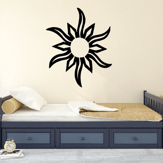 Image of Sun Wall Decal - Vinyl Decal - Car Decal - CF033