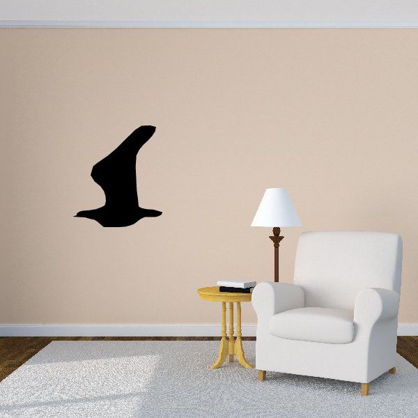 Image of Sunset Seagull Decal