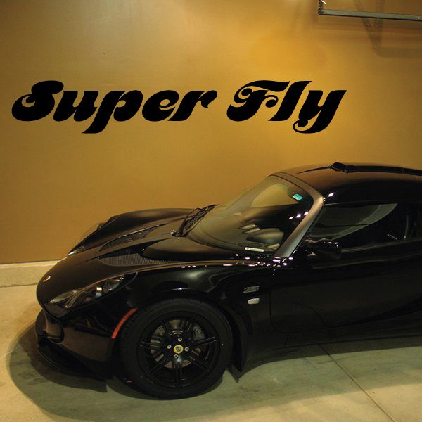 Image of Super fly Decal