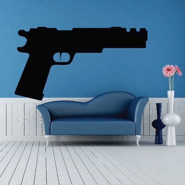 Image of Super Heavy Semi-Automatic Pistol Decal