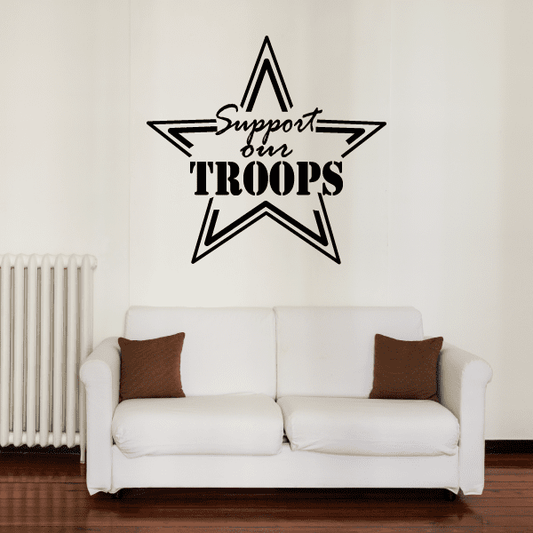 Image of Support our Troops Decal