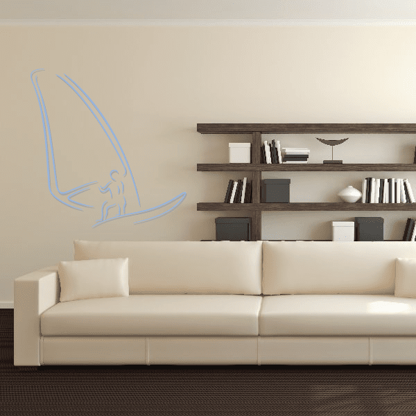 Image of Surfing Wall Decal - Vinyl Sticker - Car Sticker - Die Cut Sticker - CDSCOLOR005