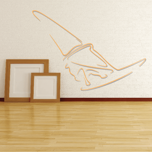 Image of Surfing Wall Decal - Vinyl Sticker - Car Sticker - Die Cut Sticker - CDSCOLOR006