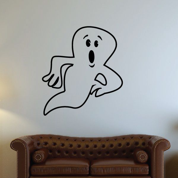 Image of Surprised Ghost Decal