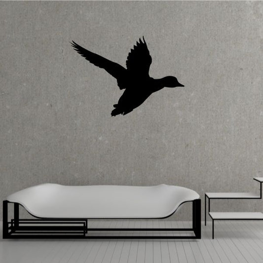 Image of Suspended in Flight Duck Decal