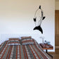 Swimming dolphin wall decal