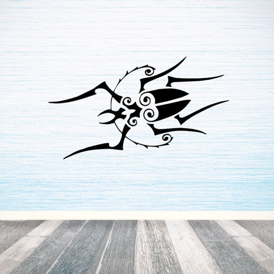 Image of Swirl Divine Beetle Decal