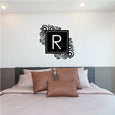 Image of Swirl Monogram Decal