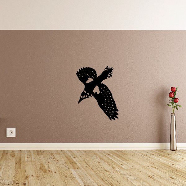 Image of Swooping Magpie Bird Decal