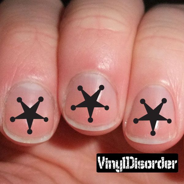 Symbols ST070 Fingernail Art Sticker - Vinyl Finger Nail Decals – Vinyl ...
