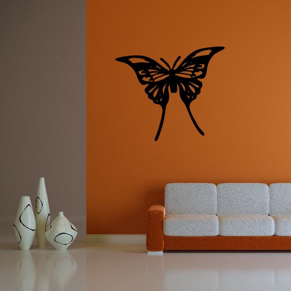 Image of Tailed Wing Butterfly Decal