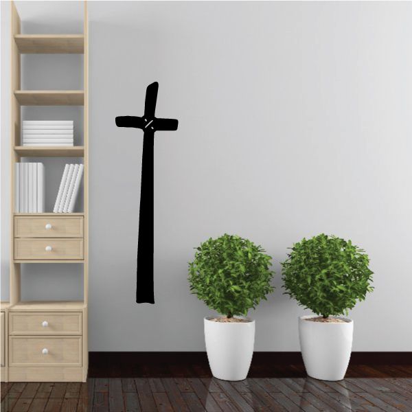 Image of Tall Cross Decal