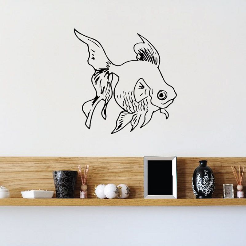 Image of Tamasaba Goldfish Decal