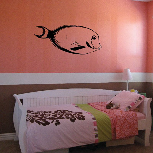 Image of Tang Fish Decal