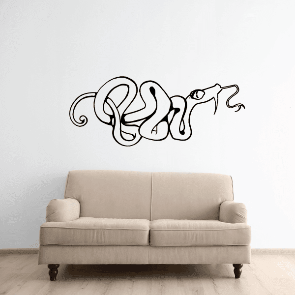 Image of Tangled Charming Snake Decal