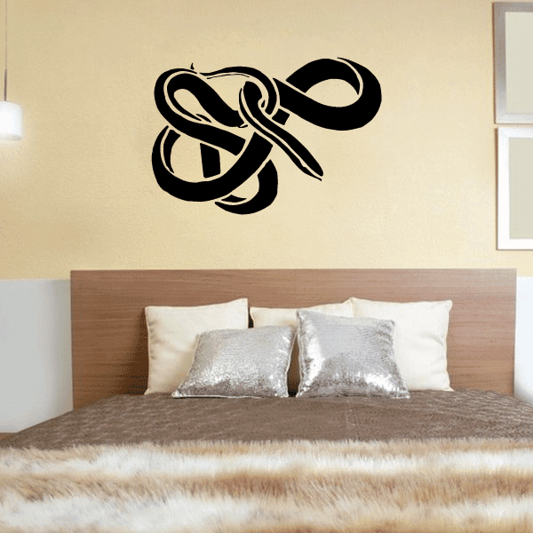 Image of Tangled Up Snake Decal