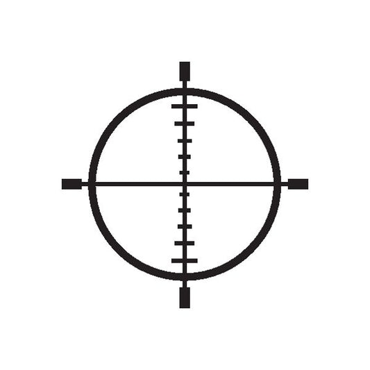 Image of Target Scope Crosshair Wall Decal - Vinyl Decal - Car Decal - DC0046