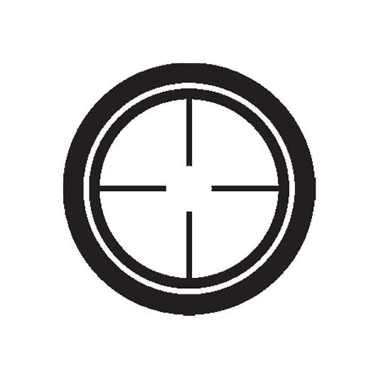 Image of Target Scope Crosshair Wall Decal - Vinyl Decal - Car Decal - DC0052